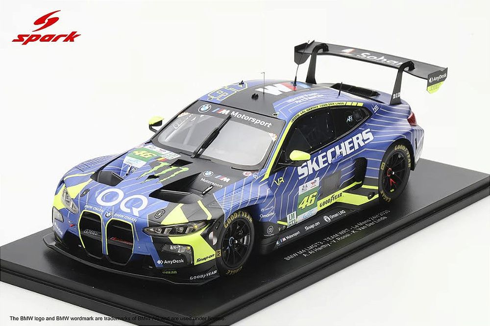 BMW M4 LMGT3 No.46 TEAM WRT 24Hs Le Mans 2025