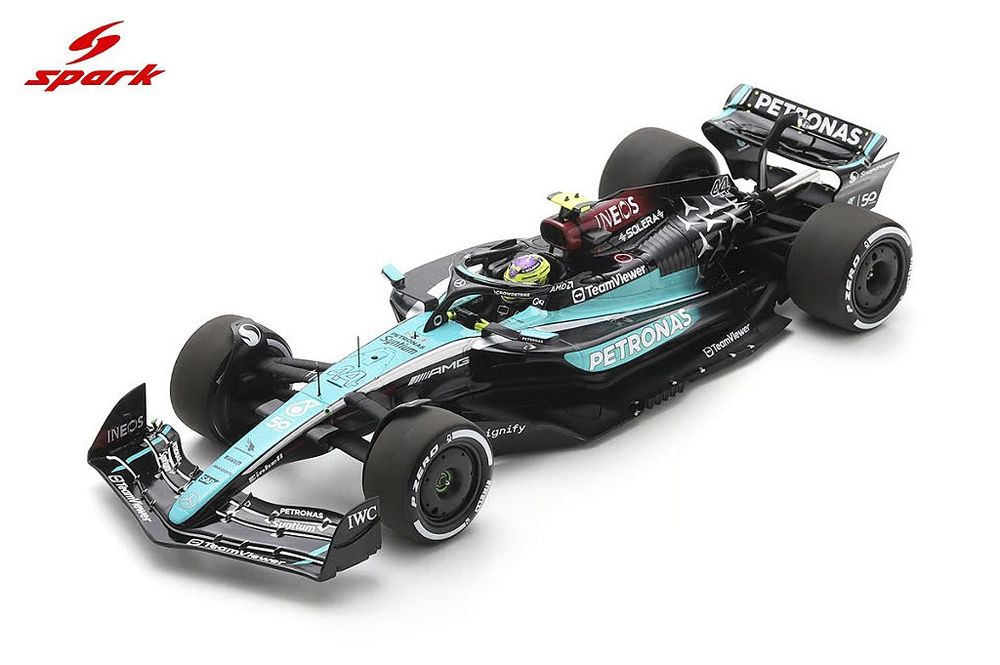 Fórmula 1 Mercedes AMG Petronas W15 Lewis Hamilton 2024