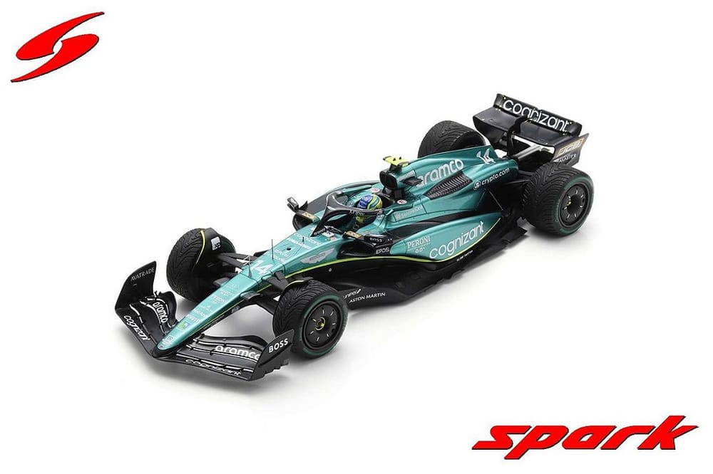 Fórmula 1 Aston Martin AMR23 Aramco Cognizant GP Mônaco 2023 Fernando Alonso