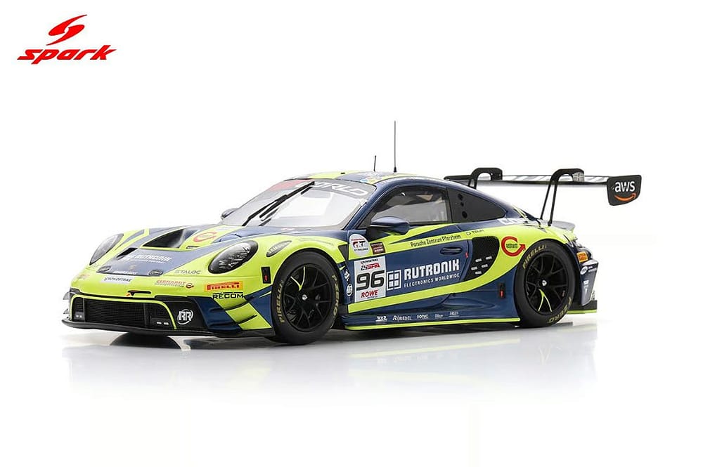Porsche 911 GT3 R (992) Rutronik Racing 2nd 24Hs Spa 2025