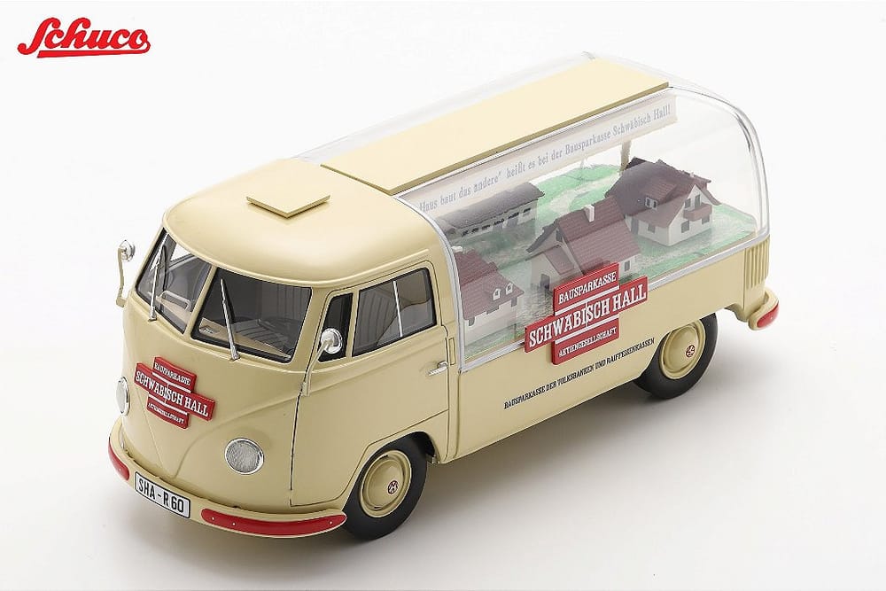 Volkswagen Kombi T1 Advertisement Van Schwäbisch Hall 1965