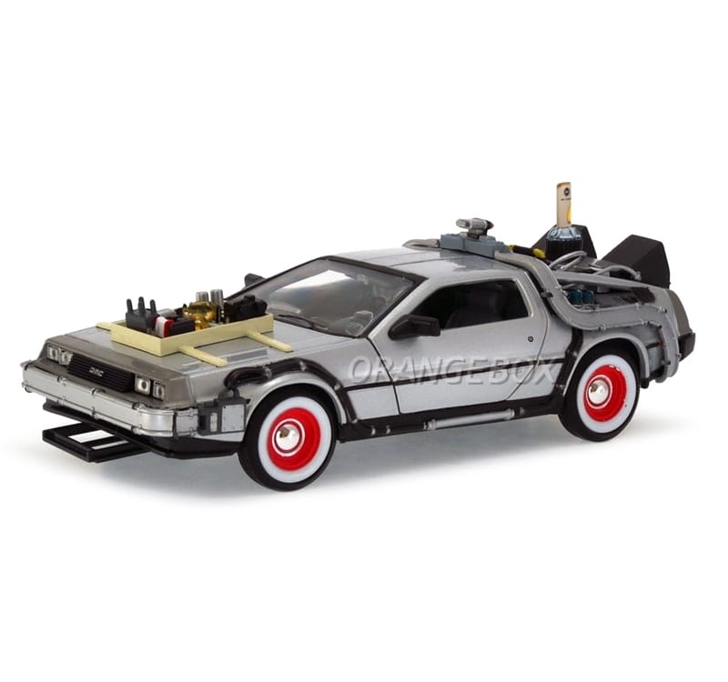 Delorean Time Machine Back to the Future III Welly