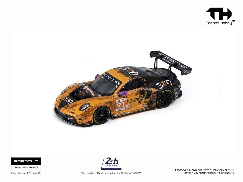 Porsche 911 GT3 R EMA Motorsport Winner 24Hs LeMans 2024 LMGT3