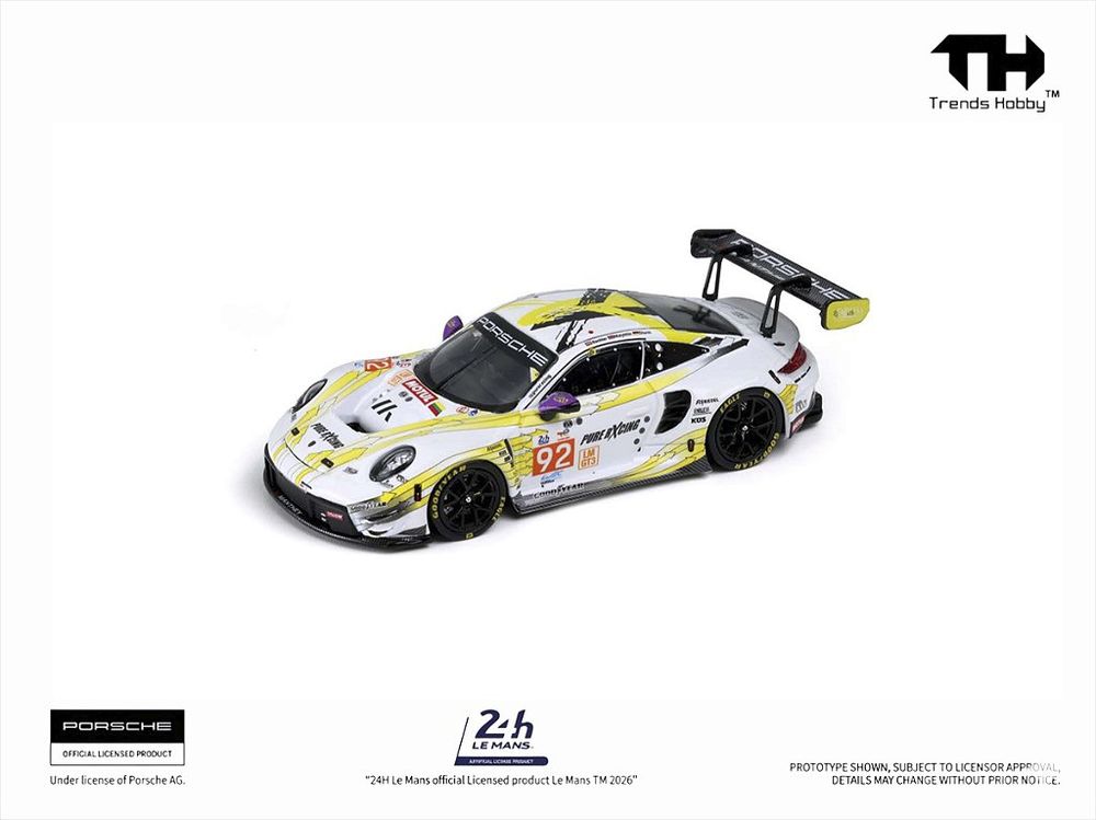 Porsche 911 GT3 R PURE RXCING LMGT3 24Hs LeMans 2024