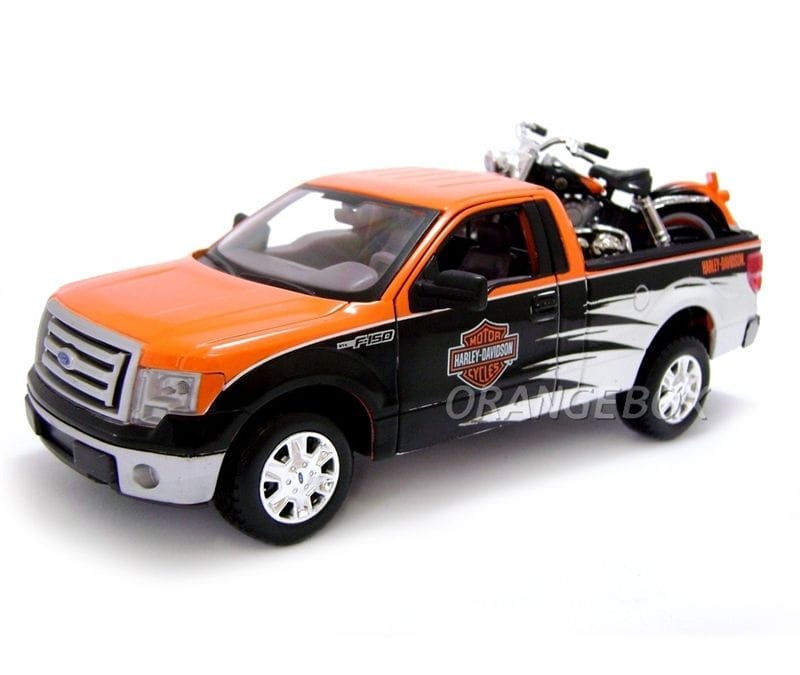 Ford F-150 Stx Harley Davidson + Harley Davidson Flh Duo Glide 1958