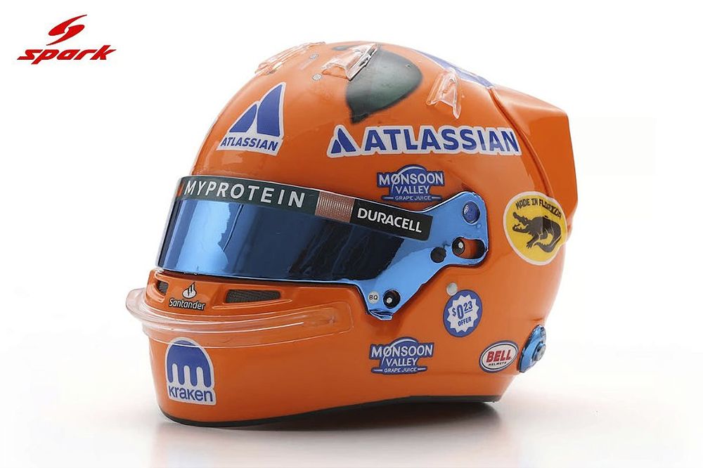 Capacete Alexander Albon Williams Racing Miami GP 2025