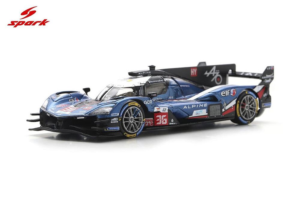 Alpine A424 No.36 ALPINE ENDURANCE TEAM 10th 24Hs Le Mans 2025