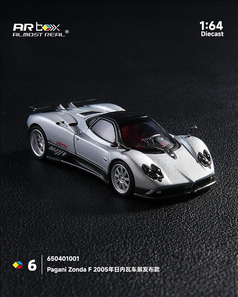 Pagani Zonda F 2005 Grigio Mercurio