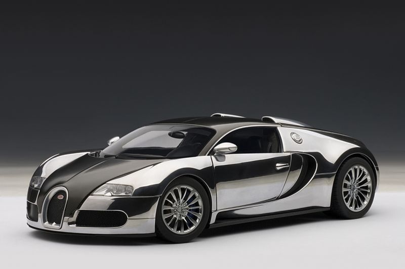 Bugatti Veyron 16.4 Pur Sang Aluminum Autoart