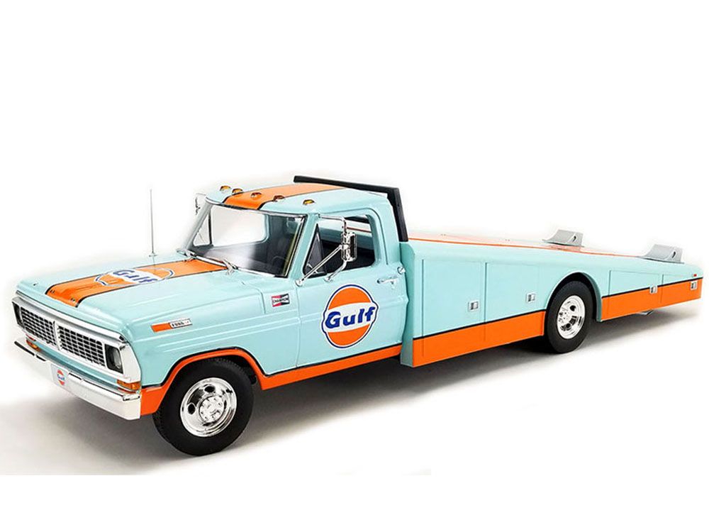 Ford F-350 1970 Gulf Racing Team Ramp Truck