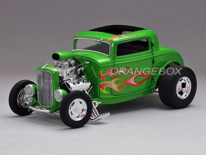 Ford 1932 3 Janelas Hot Rod Rat Fink Edição Limitada