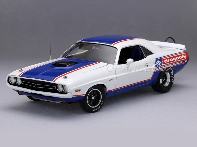 Dodge 426 HEMI Challenger R/T 1971 Drag Pak Edição Limitada