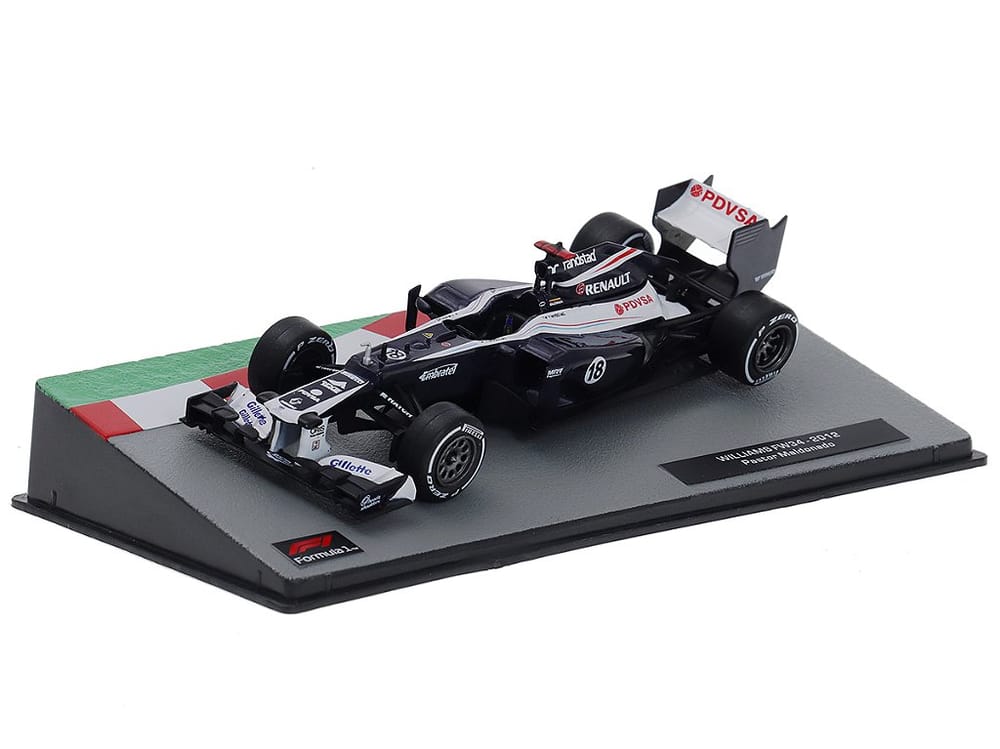 Fórmula 1 Williams FW34 Pastor Maldonado 2012