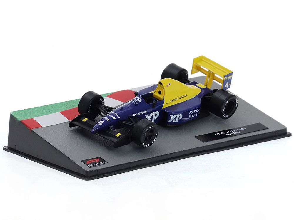 Fórmula 1 Tyrrell 018 Jean Alesi 1989