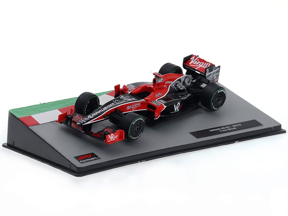 Fórmula 1 Virgin VR-01 Timo Glock 2010
