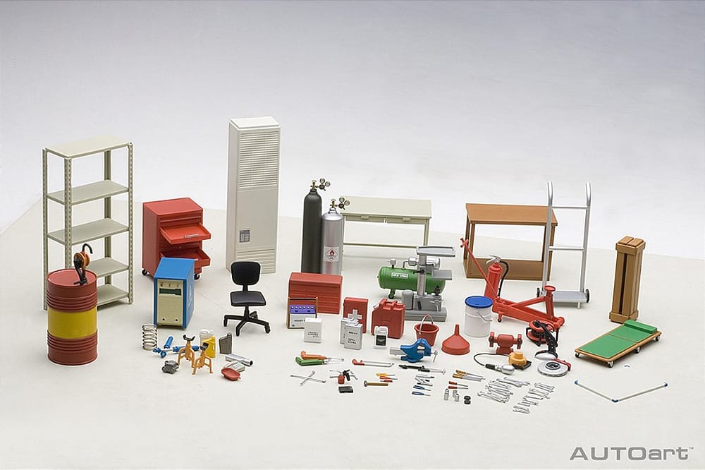 Kit Set Garage Autoart