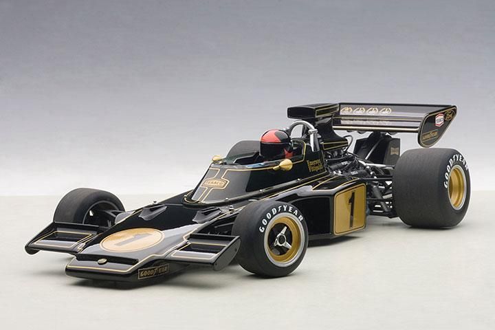 Fórmula 1 Team Lotus Type 72E Grand Prix 1973 Emerson Fittipaldi Autoart