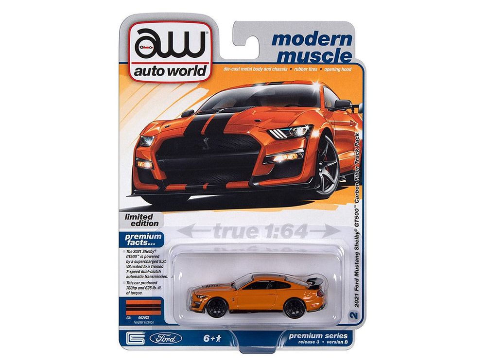 Ford Mustang Shelby GT500 Carbon Edition Track Pack 2021 Release 3B 2023