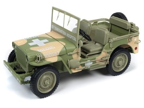 Jeep Willys MB WWII Medic Army 1941 Autoworld