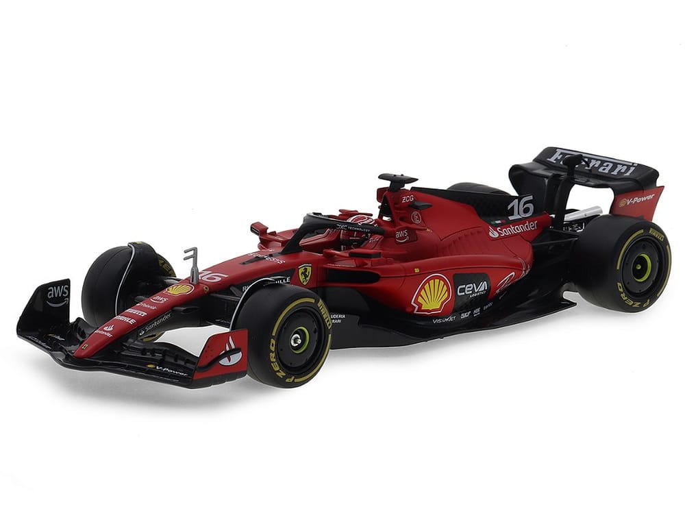 Fórmula 1 Ferrari SF-23 Charles Leclerc 2023 c/ Piloto