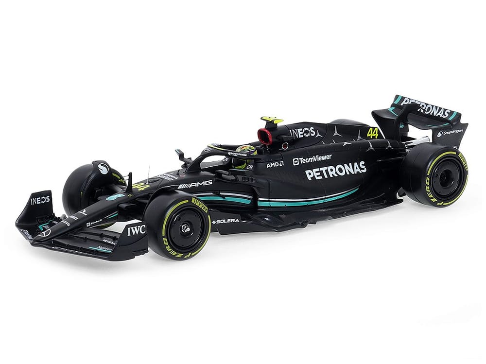 Fórmula 1 Mercedes Benz W14 Lewis Hamilton 2023 c/ Piloto