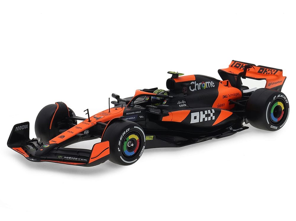 Fórmula 1 McLaren MCL38 Lando Norris 2024 c/ Piloto