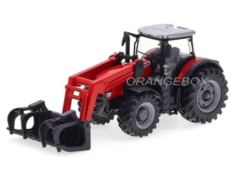 Trator Massey Ferguson 8740S c/ Gancho Bburago