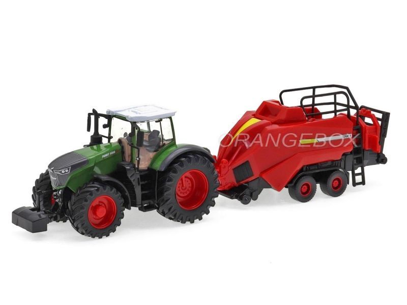 Trator Fendt 1050 Vario + Baler Lifter Bburago