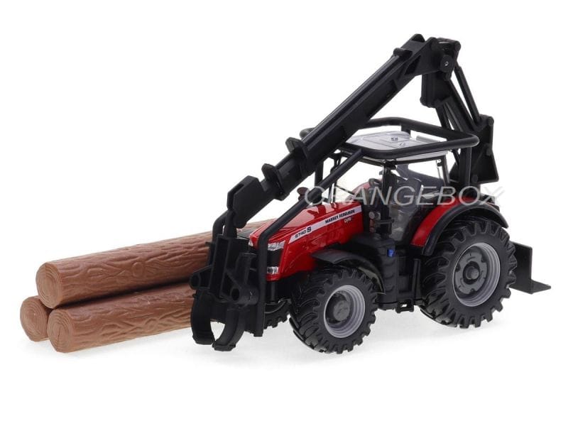 Trator Florestal Massey Ferguson 8740S Bburago