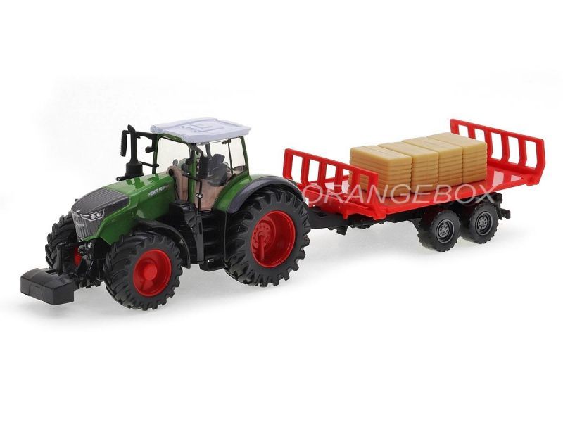 Trator Fendt 1050 Vario + Carreta Bburago