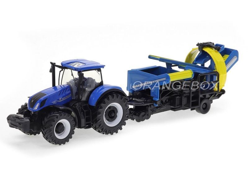 Trator New Holland T7.315 Hd + Cultivador Bburago