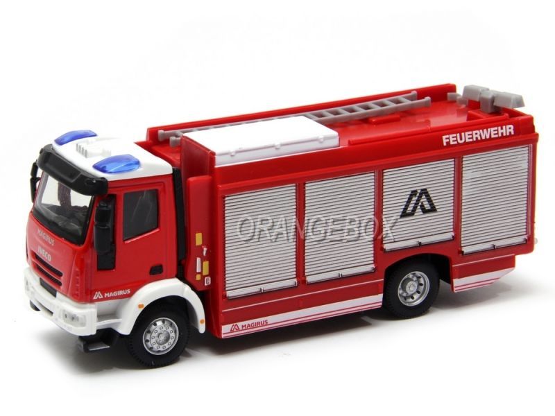 Caminhão Bombeiros Iveco Magirus RW Bburago
