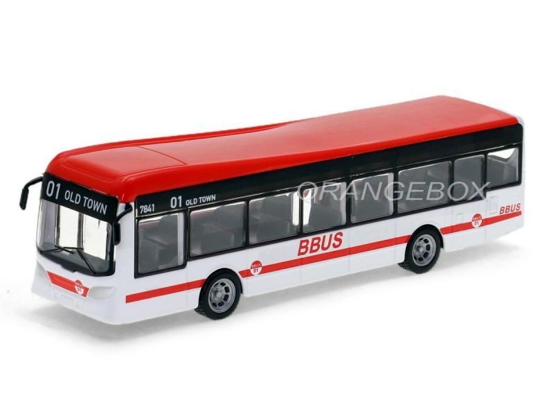 Ônibus City Bus Street Fire Bburago