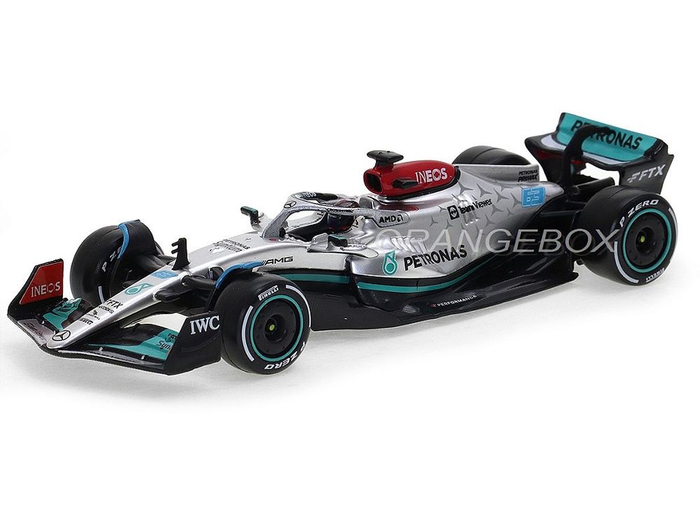 Fórmula 1 Mercedes Benz W13 AMG Petronas 2022 George Russell