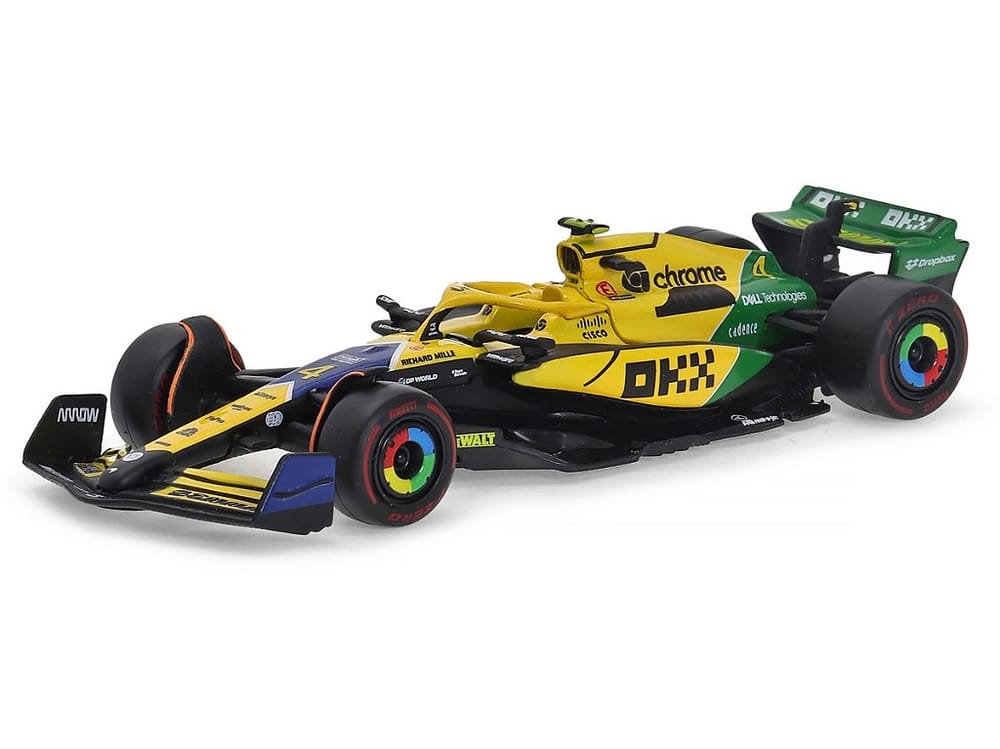 Ayrton Senna Tribute Fórmula 1 McLaren MCL38 GP Mônaco 2024 Norris