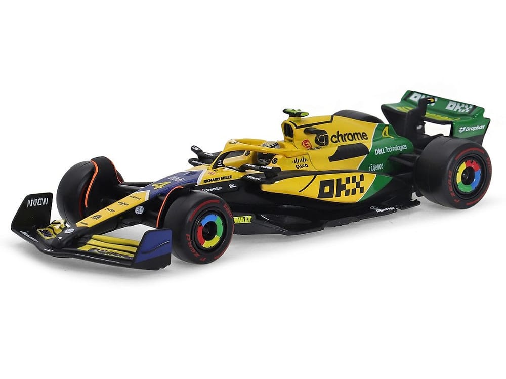 Ayrton Senna Tribute Fórmula 1 McLaren MCL38 GP Mônaco 2024 Norris