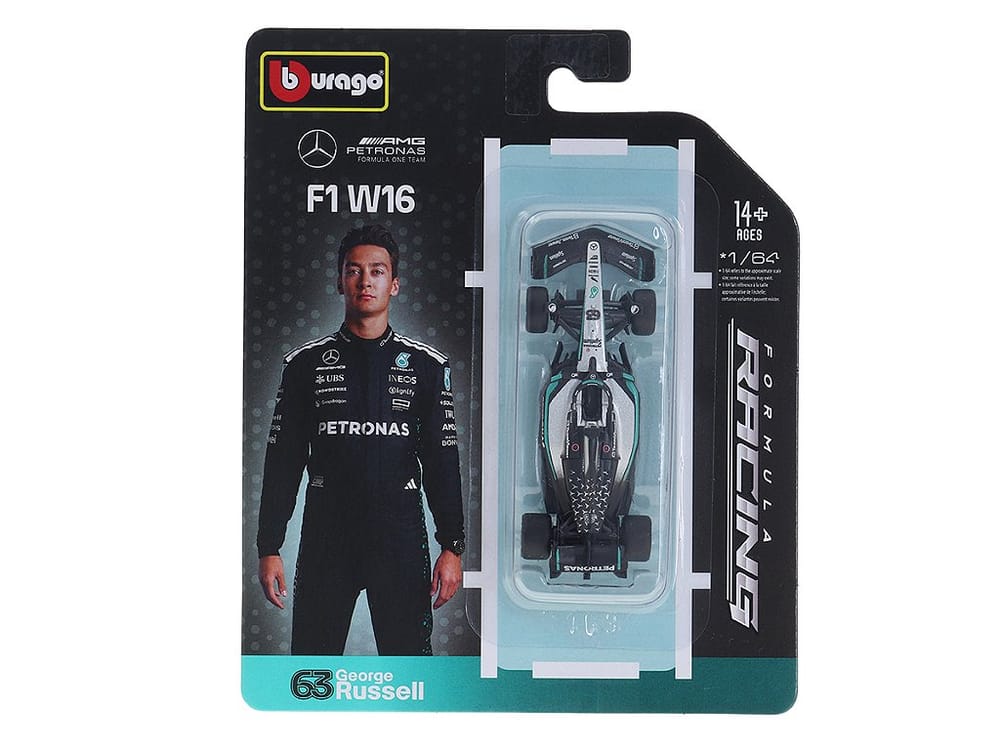 Fórmula 1 Mercedes AMG W16 George Russel 2025
