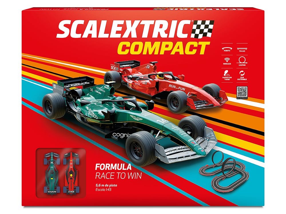 Autorama Formula Race to Win 5,6? metros com 02 carros