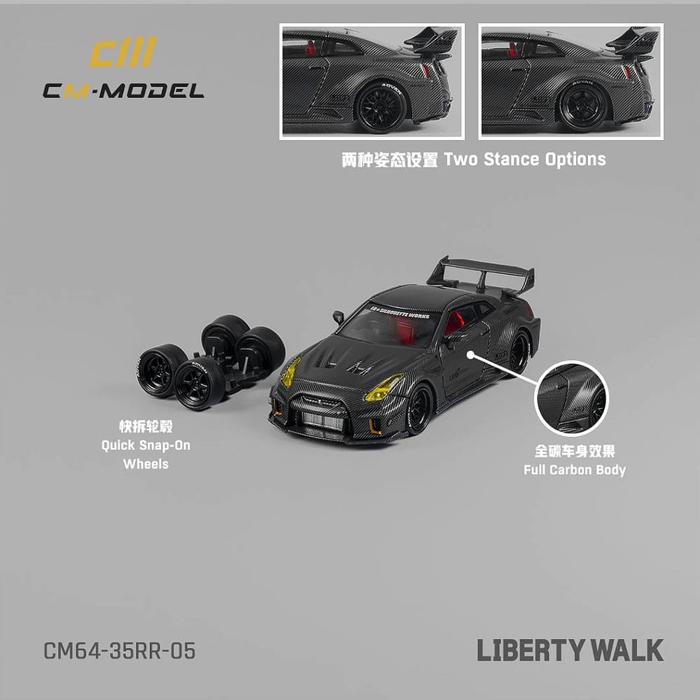 Nissan GTR35RR LBWK Liberty Walk All Carbon