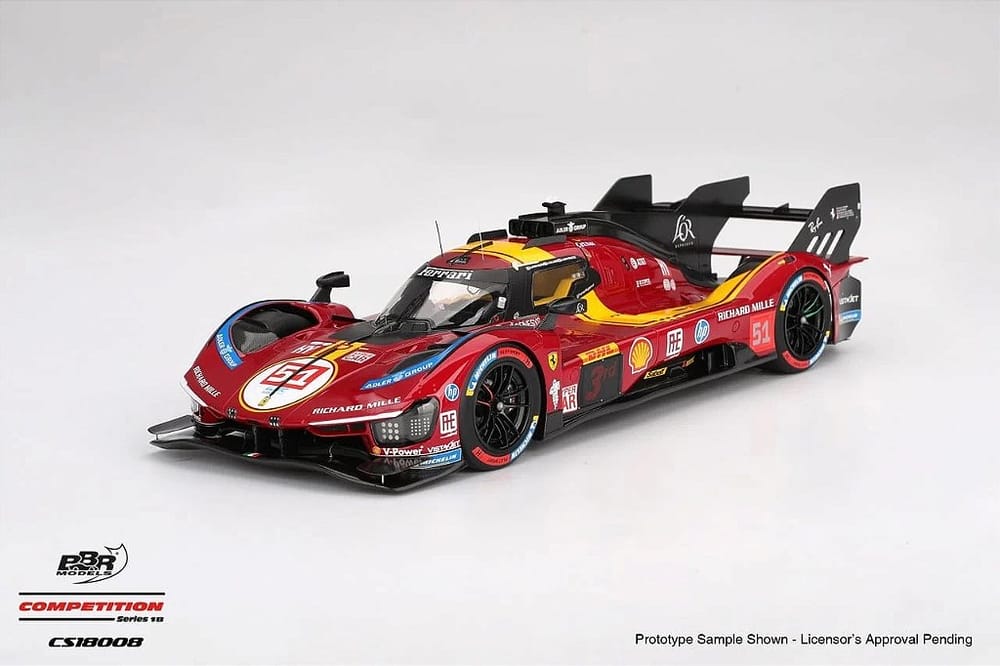 Ferrari 499P #51 Ferrari AF Corse 2025 3º Lugar WEC Qatar 1812km