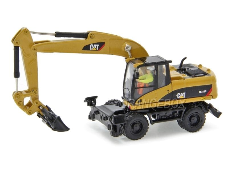 Escavadeira de Rodas Caterpillar M318D Diecast Masters