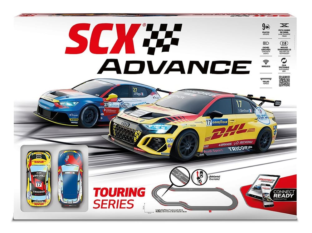 Autorama Digital Touring Series 6,1 metros com 02 carros