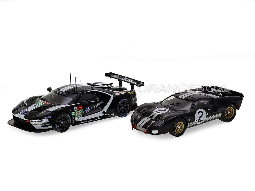 Set Ford GT40 1966 + Ford GT 2019 24 Horas LeMans