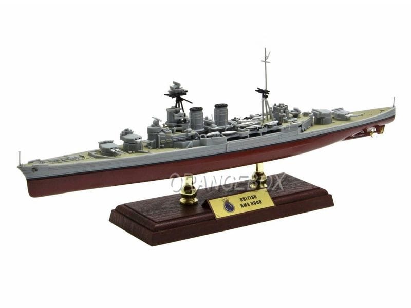 Navio British Admiral-Class Battlecruiser HMS Hood Dinamarca 1941