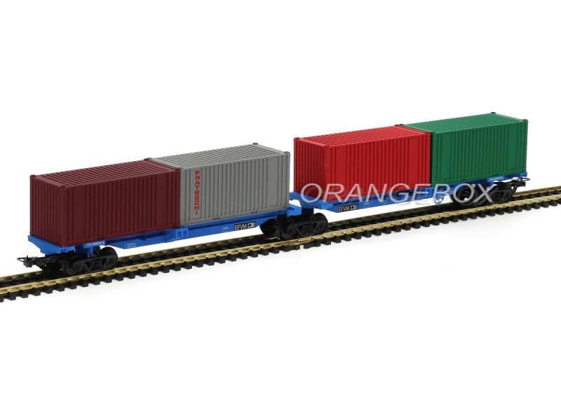Vagão Duplo Porta Container PCD