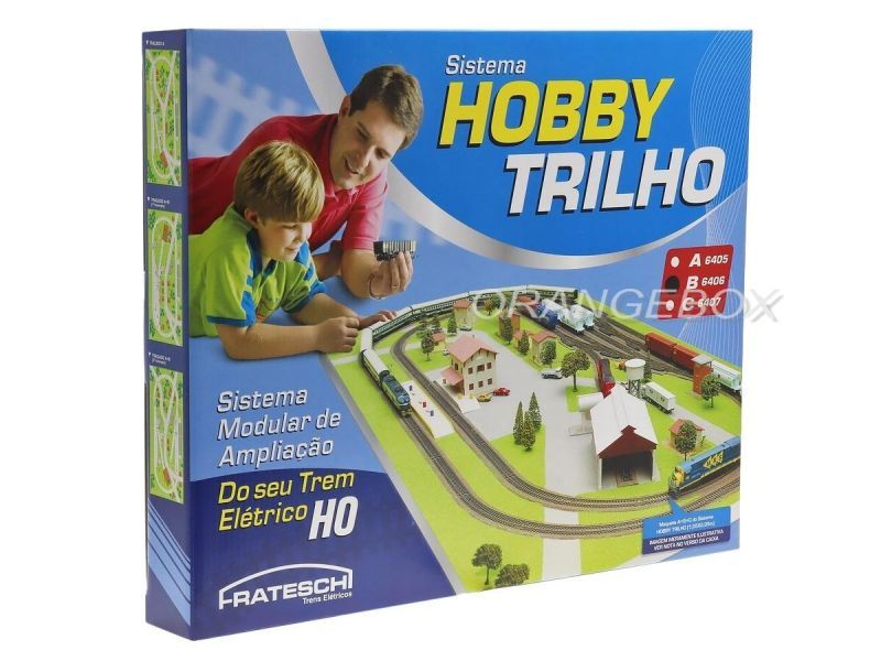 Expansão de Ferrovia Hobby Trilho Caixa B Frateschi