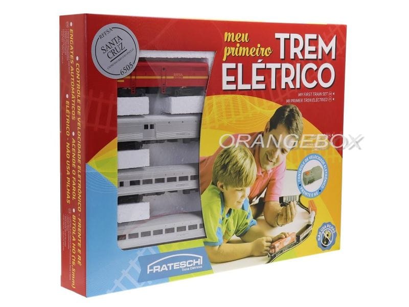 Trem Elétrico Completo - Trem de Passageiros STA Cruz RFFSA