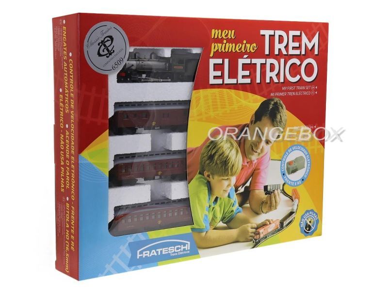 Trem Elétrico Completo - Trem de Passageiros Vapor CPEF