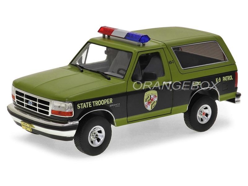 Ford Bronco 1996 Maryland State Police