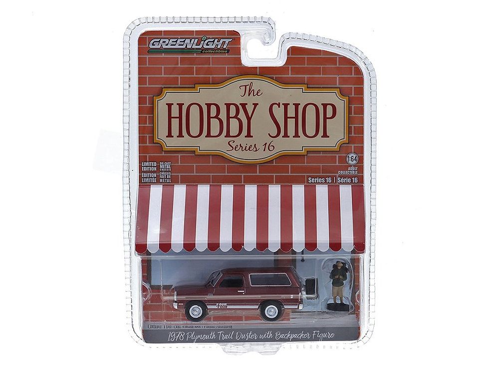 Plymouth Trail Duster 1978 + Figura Mochileiro